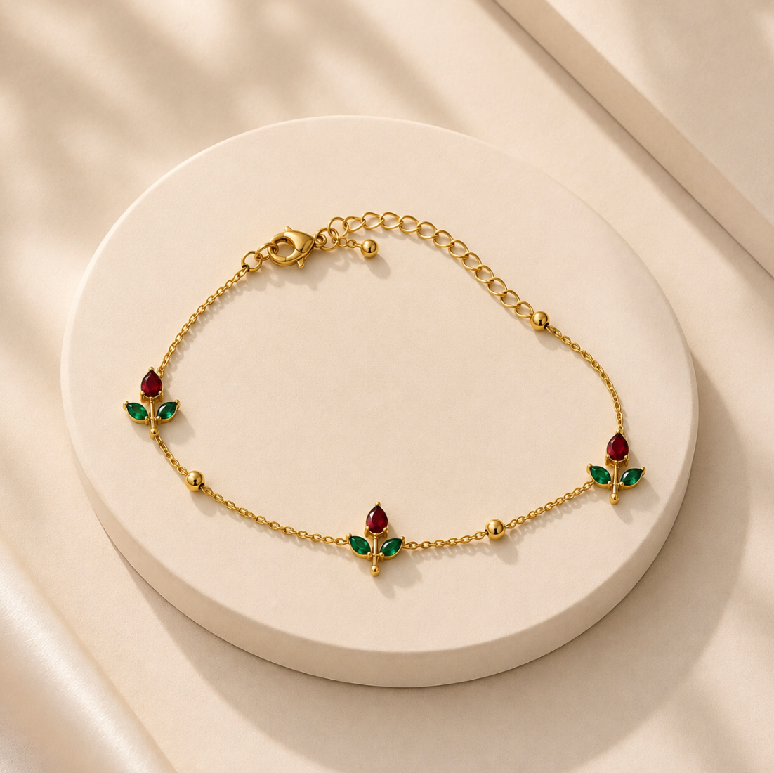 Tulip anklet