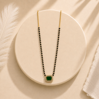 Green Ruby Mangalsutra