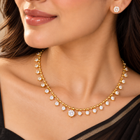 Golden Dew Necklace Set