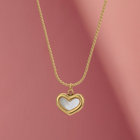 Heart Filled Necklace