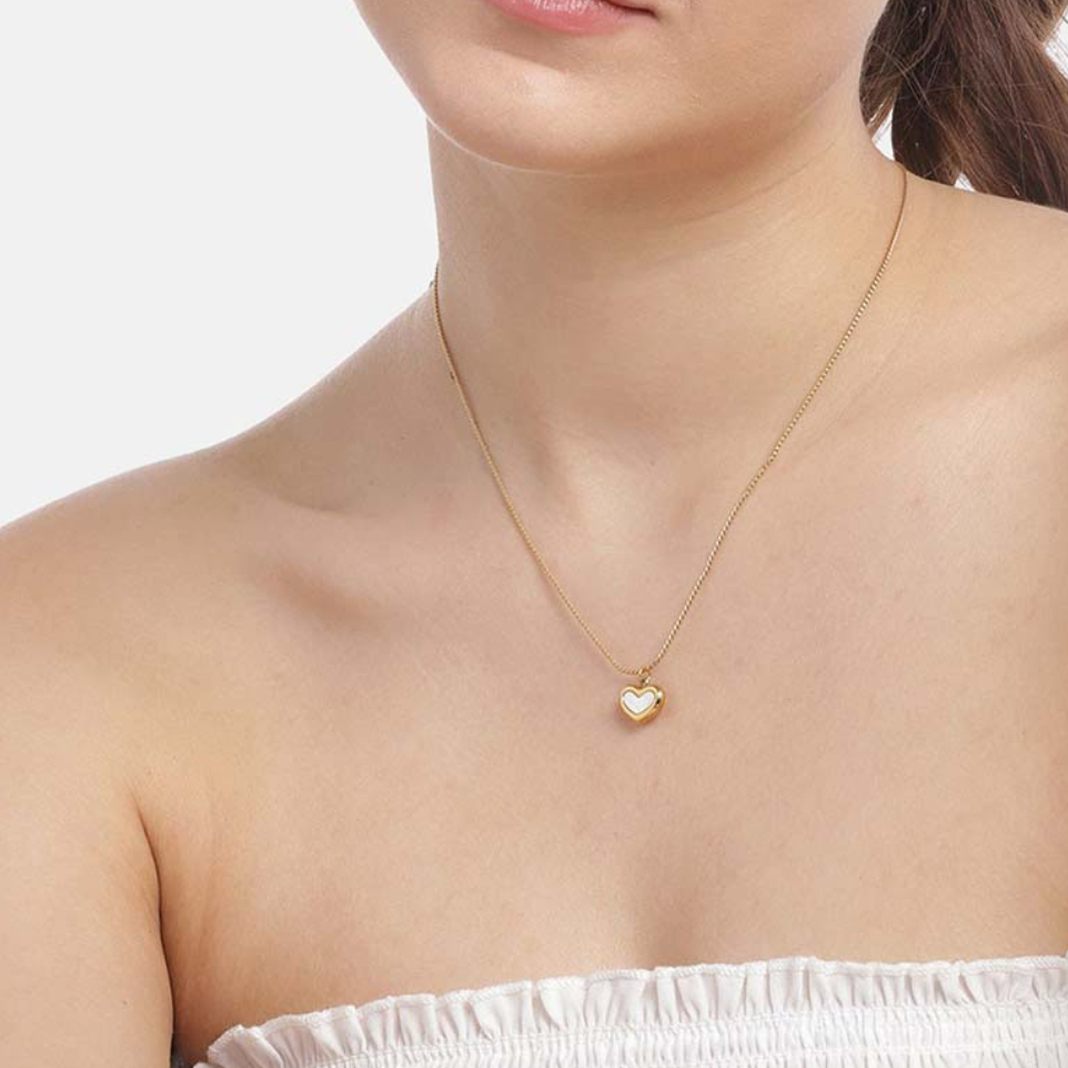 Heart Filled Necklace