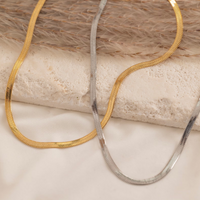Single Layer Snake Chain Necklace