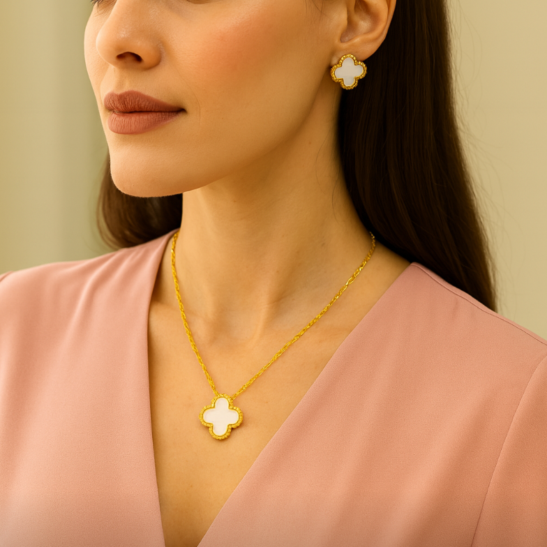 Clover Jewellery Set