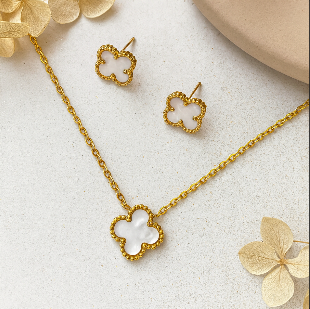 Clover Jewellery Set