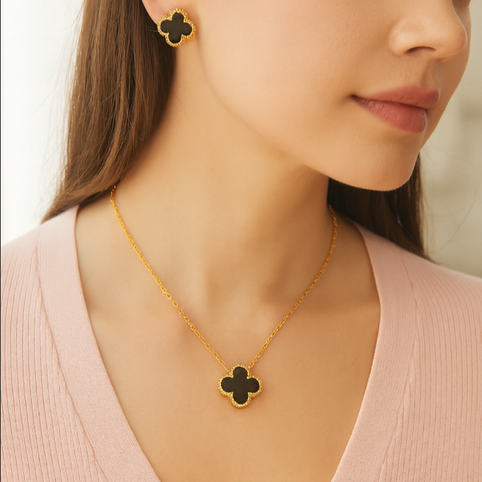 Clover Jewellery Set