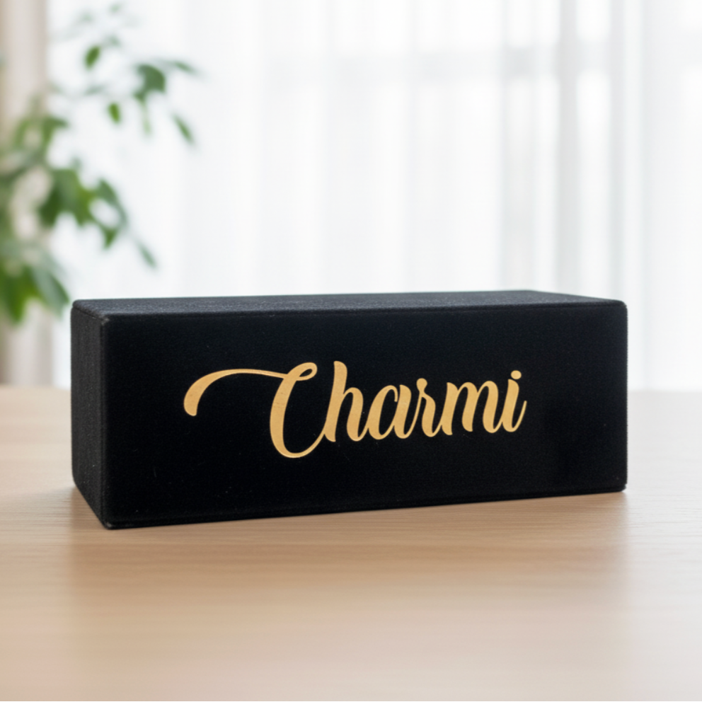 Personalised Earring Folding Gift Box (comes with set of 12 earrings)