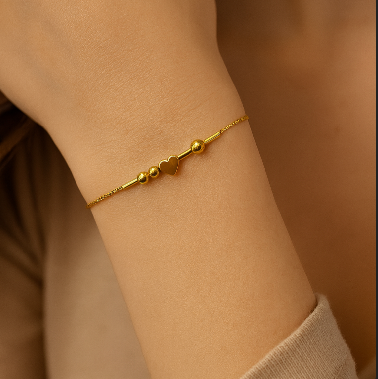 Initial Morse Code  - (with ❤️ in between)