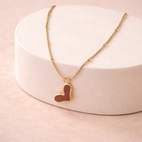 Blush Heart Necklace