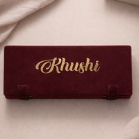 Personalised Earring Folding Gift Box