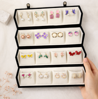 Personalised Earring Folding Gift Box
