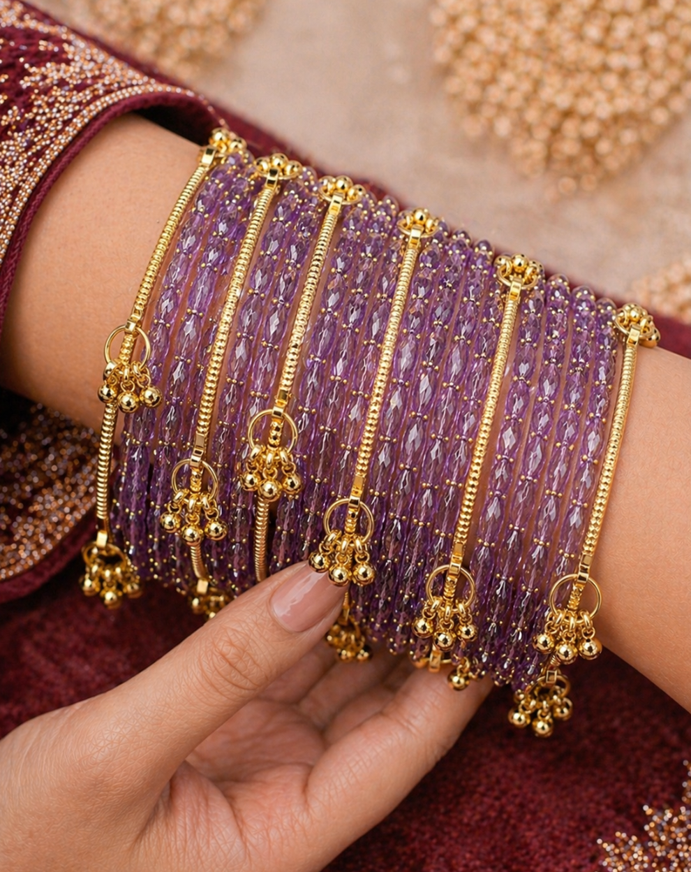Kashmiri Bangle Set