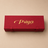 Personalised Earring Folding Gift Box