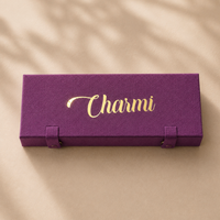 Personalised Earring Folding Gift Box