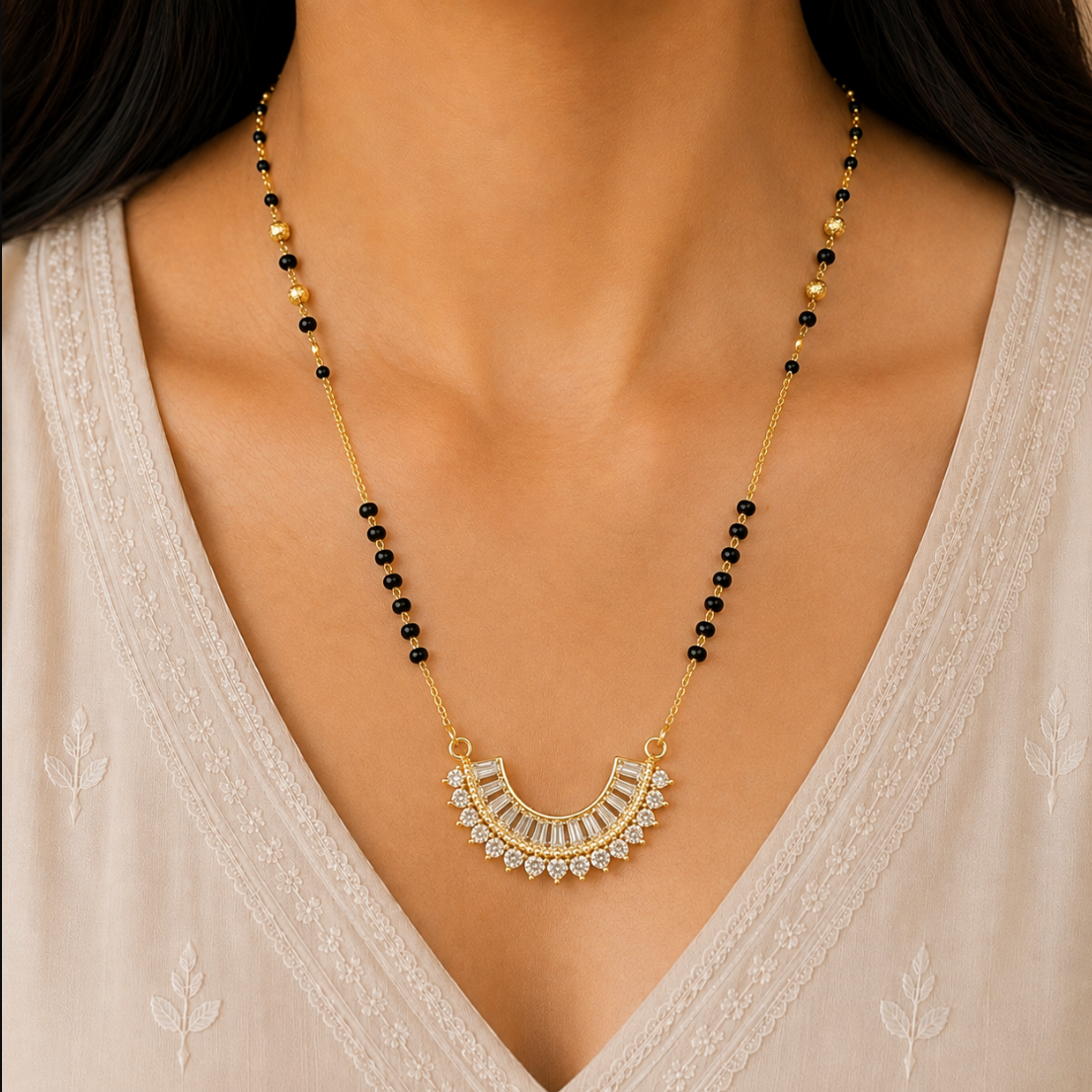 Curve Mangalsutra