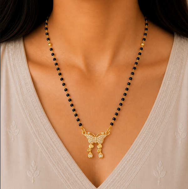 Butterfly Mangalsutra