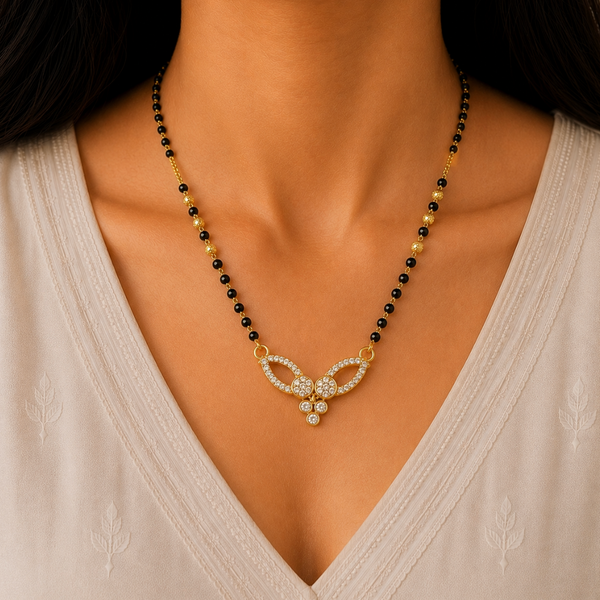 Blus Petal Mangalsutra