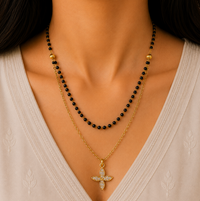 Two-Layer Butterfly Mangalsutra