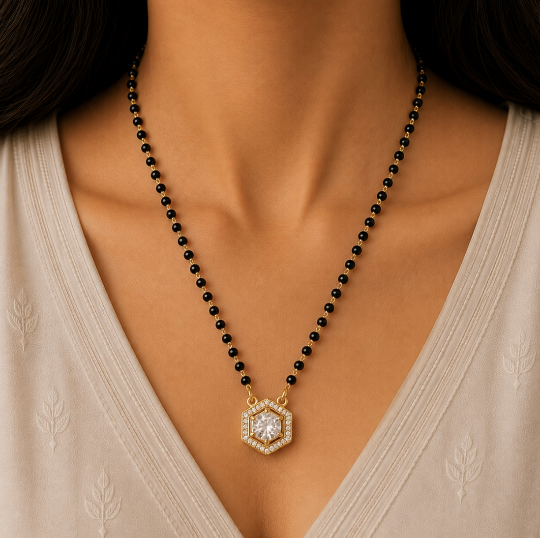 Hexa Shine Mangalsutra