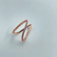 Twis Diamond Ring