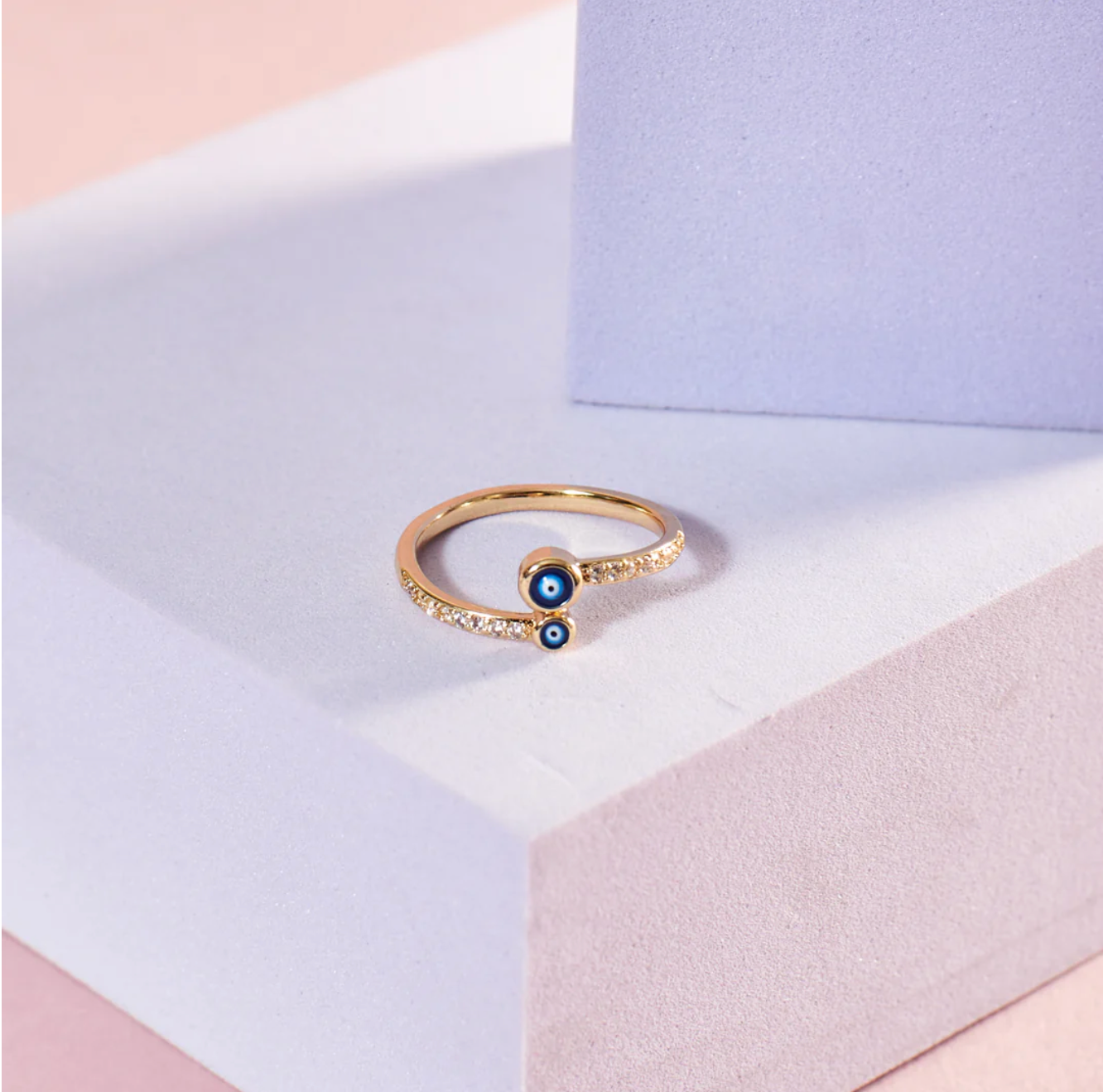 Evil Eye Amor Ring