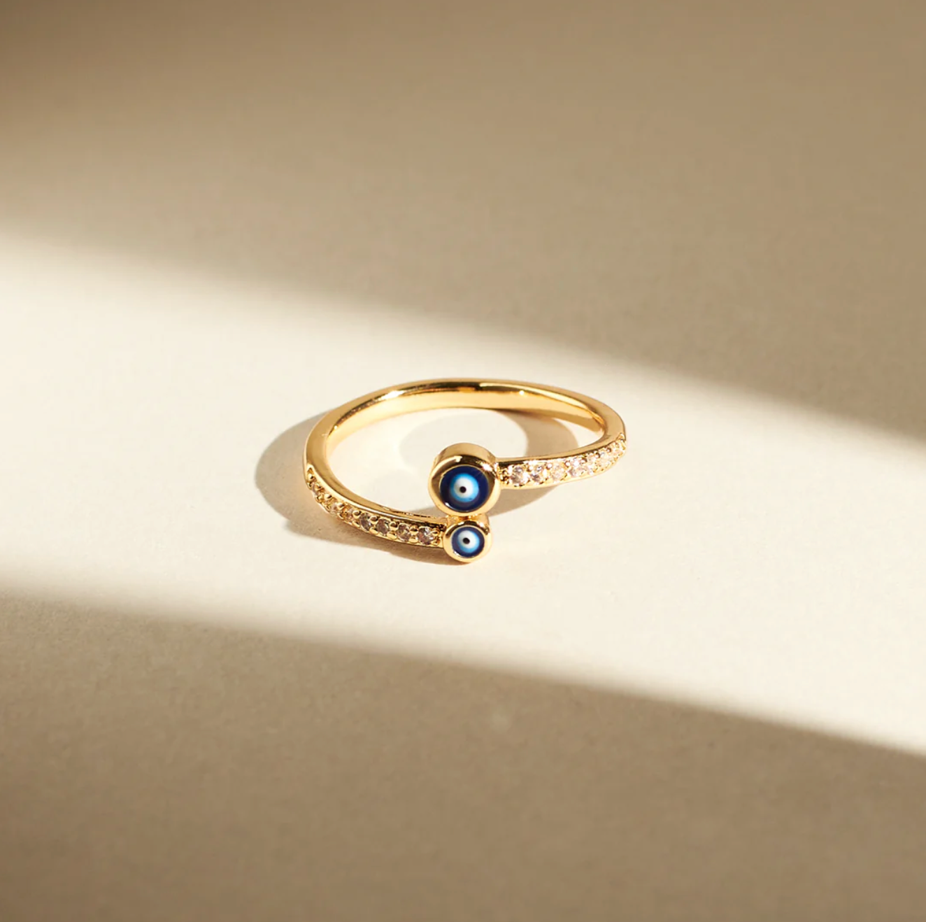 Evil Eye Amor Ring