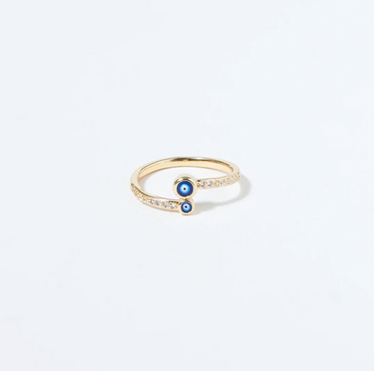 Evil Eye Amor Ring