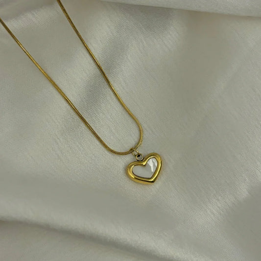 Heart Filled Necklace