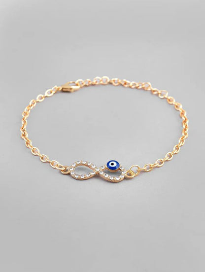 Evil Eye Infinity Bracelet