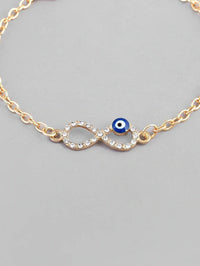 Evil Eye Infinity Bracelet